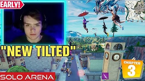 Mongraal CLAIMS NEW TILTED TOWERS POI & Drops A 40 BOMB In SOLO ARENA | Fortnite Chapter 3