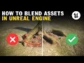 Unreal Engine 5: How to Blend Assets with Landscape with Runtime Virtual Texture | Free Project File