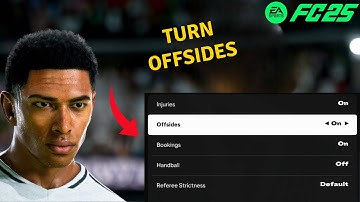 How to enable & disable offsides in FC 25 (FIFA 25)