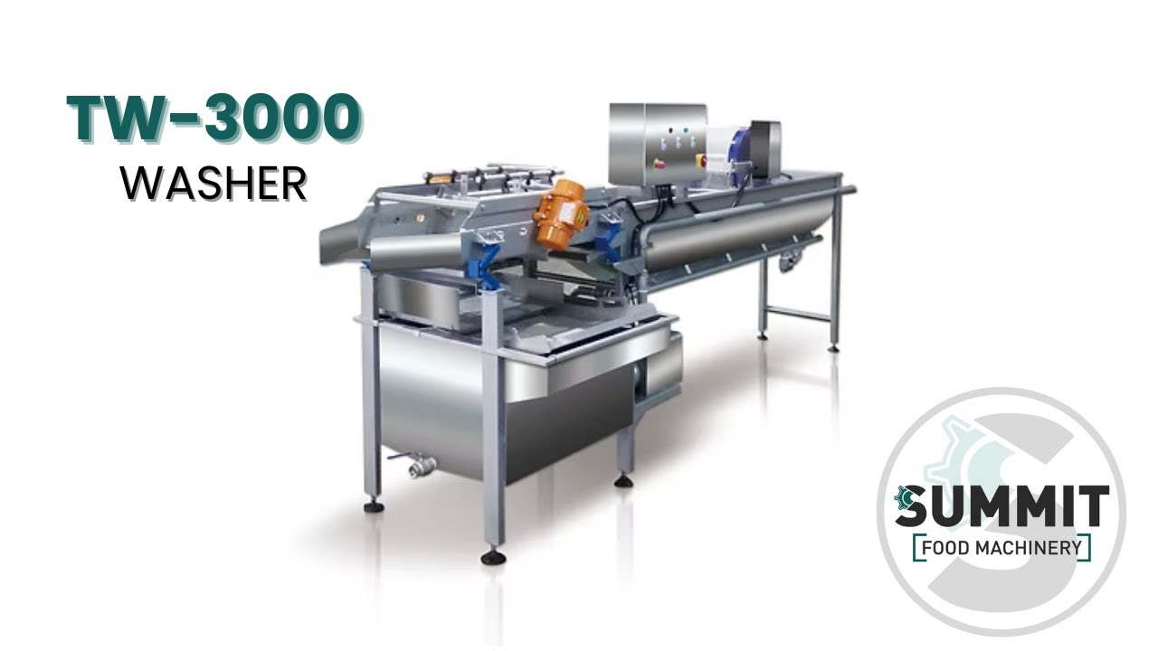 SUMMIT MACHINERY | TW-3000 Flume Washer