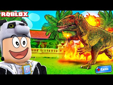 CANLI: Dinozor Kaçış ve Savaş Oyunu ! - Roblox Primal Pursuit 🦖