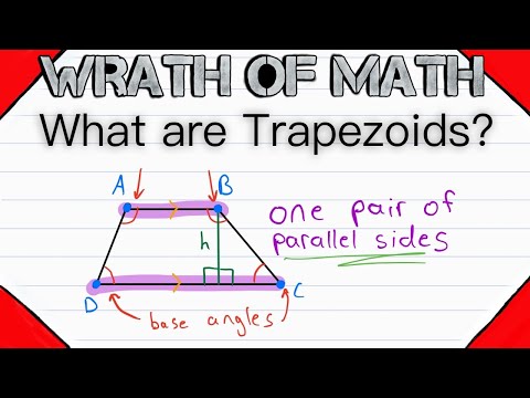Video: Heeft een trapezium vier rechte hoeken?
