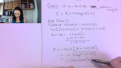 Binary Subtraction Using 1