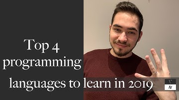 Top 4 Programming Languages to learn in 2019