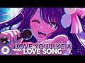 Nightcore - Love You Like A Love Song (Lyrics)