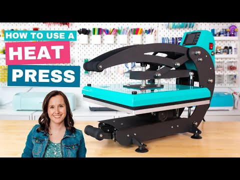 How to Use a Heat Press Machine with Blank Clothing Pieces