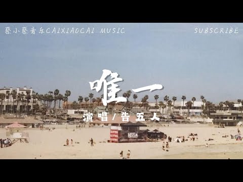 告五人 - 唯一「你真的懂唯一的定义 并不简单如呼吸」|【动态歌词】