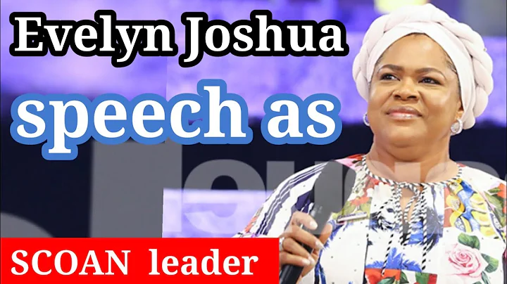 Evelyn Joshua Remarkably Spoke as Leader of SCOAN  at 1year Celebration Service of TB Joshua's life