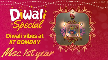 Diwali 2025 at IIT Bombay | MSc Biotech First Year  #iitiansvlogs #fypシ #diwali 