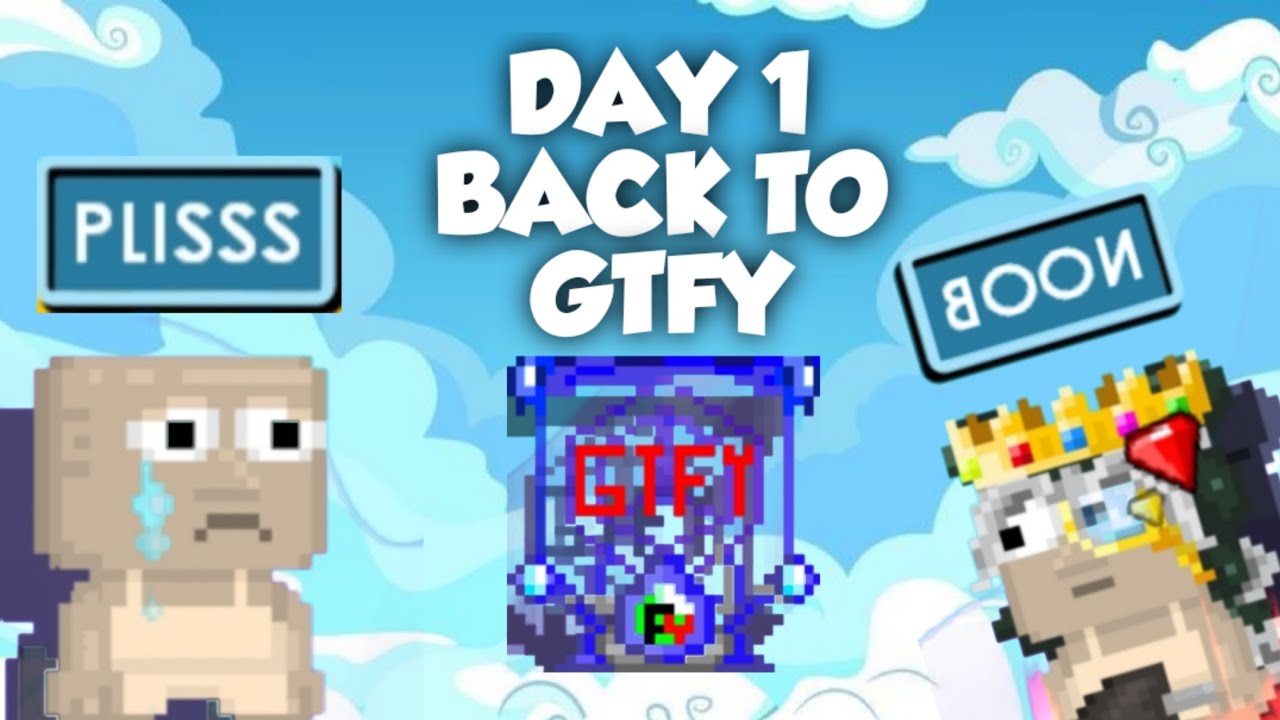 DAY 1 PLAYING GTFY PRIVATE SERVER - YouTube
