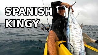 One Last Spanish Mackerel - Offshore Kayak Fishing Australia