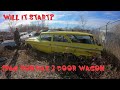 ABANDONED 1960 Pontiac 2 Door Wagon Will it Start? First Start Has Not Run in Over 25 Years Hot Rod.