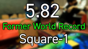 5.82 Former World Record Square-1 Average | Max Siauw