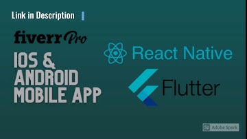 I will develop cross platform mobile app using react native or flutter