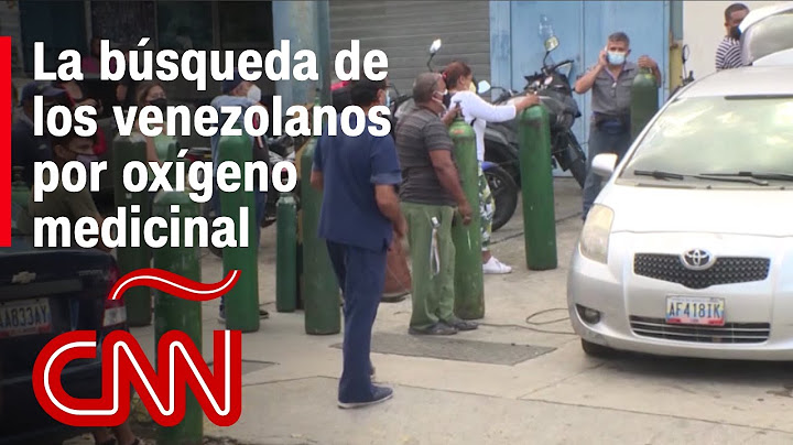 Venezolanos tienen que pagar mucho y hacer largas filas para recargar oxígeno medicinal