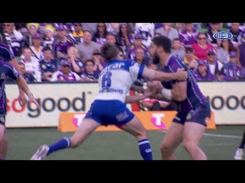 Jesse Bromich knock on/Sisa Waqa no try – Channel 9 vs. Fox Sports