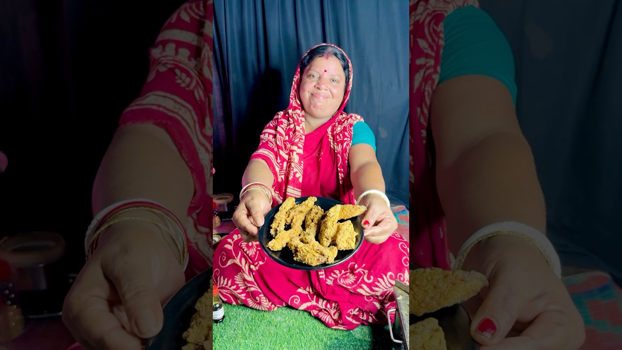 ক্রিস্পি চিকেন ফ্রাই🤤 #video #recipe #cooking #cookingfood #cook #chikken #bengali #foodie #food