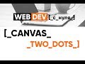 Canvas. Интересный фон из треугольников