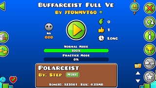 Playing Geometry Dash • Buffargeist Full Version • All Coins • Verified • Buffed by me
