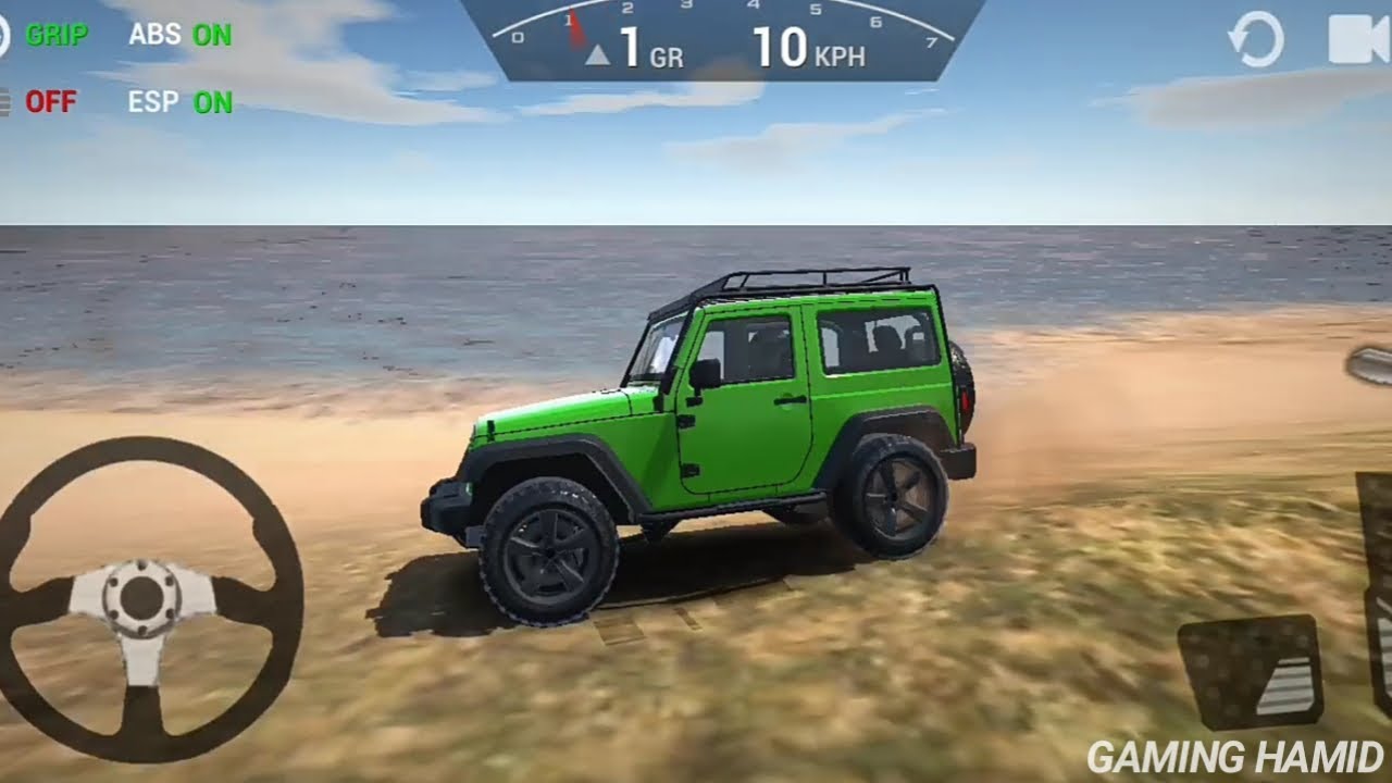 Offroad jeep simulator