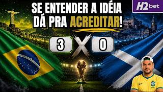 Brasil 3x0 Escócia - Dá pra acreditar?