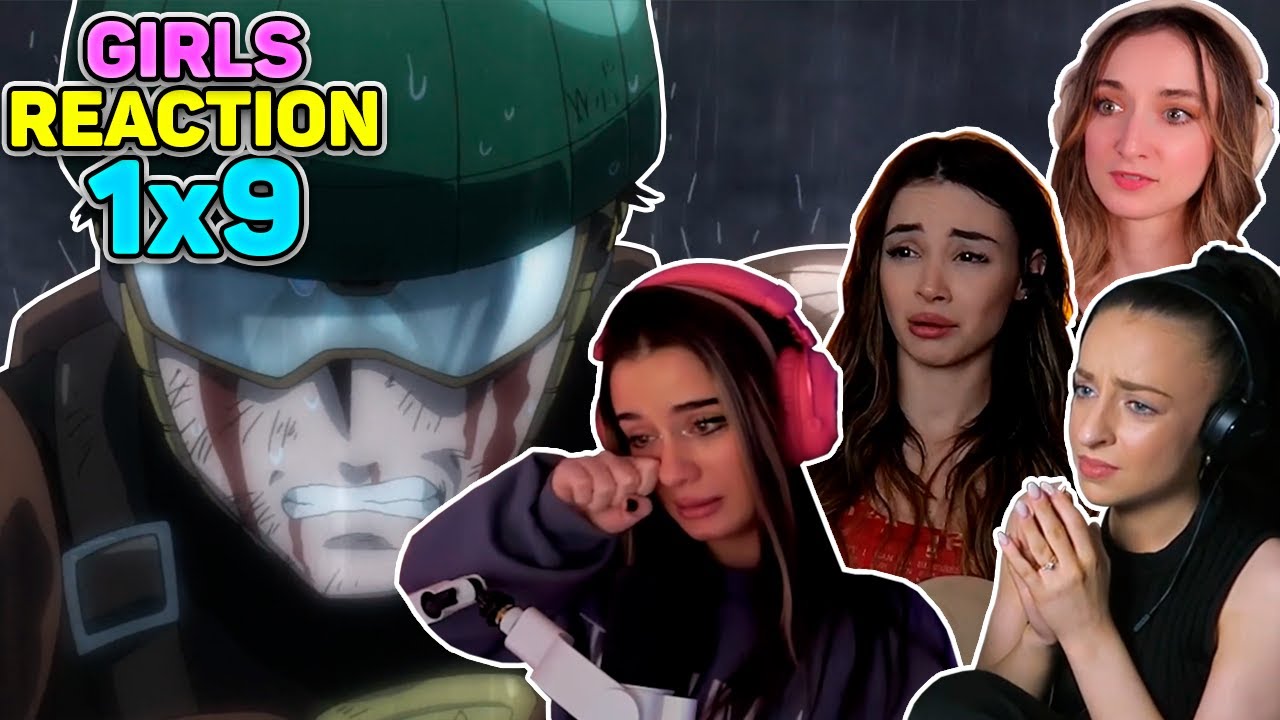 Girls React to One Punch Man S1 EP9