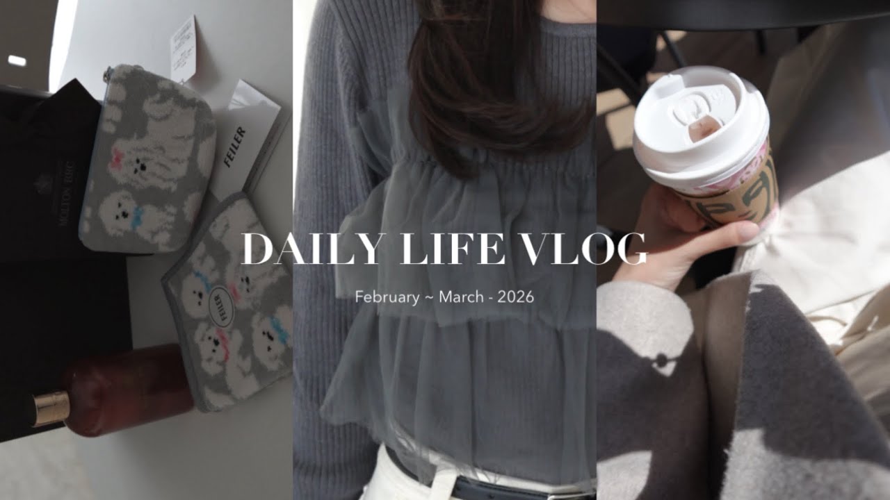 vlog | 社会人の日常4日間👗,アウトレット,美容院,フェイラー購入品🐩,ギフト開封などなど🤍