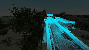 As built structures Point Cloud Film For Marketing