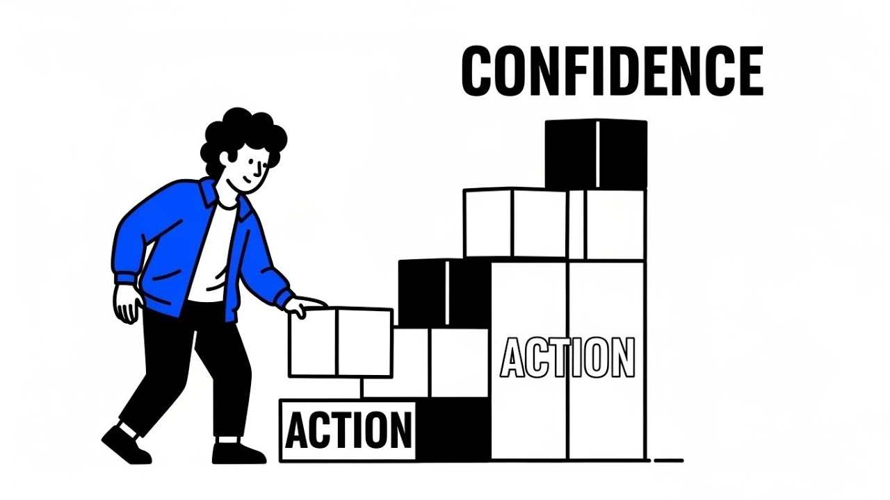 2minutes  to Build Confidence Action → identity