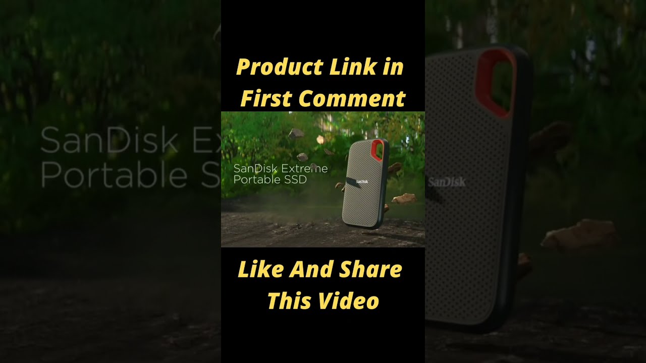 SanDisk 1TB Extreme Portable SSD - Up to 1050MB/s