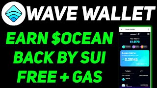 Wave Wallet Mining Airdrop Full Guide | Wave Wallet Ocean Token Claim | Wave Wallet Mining Update