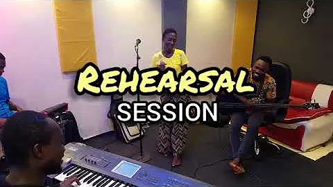 Rehearsals with Regina Ansah..... "wo ye" by Rose Adjei