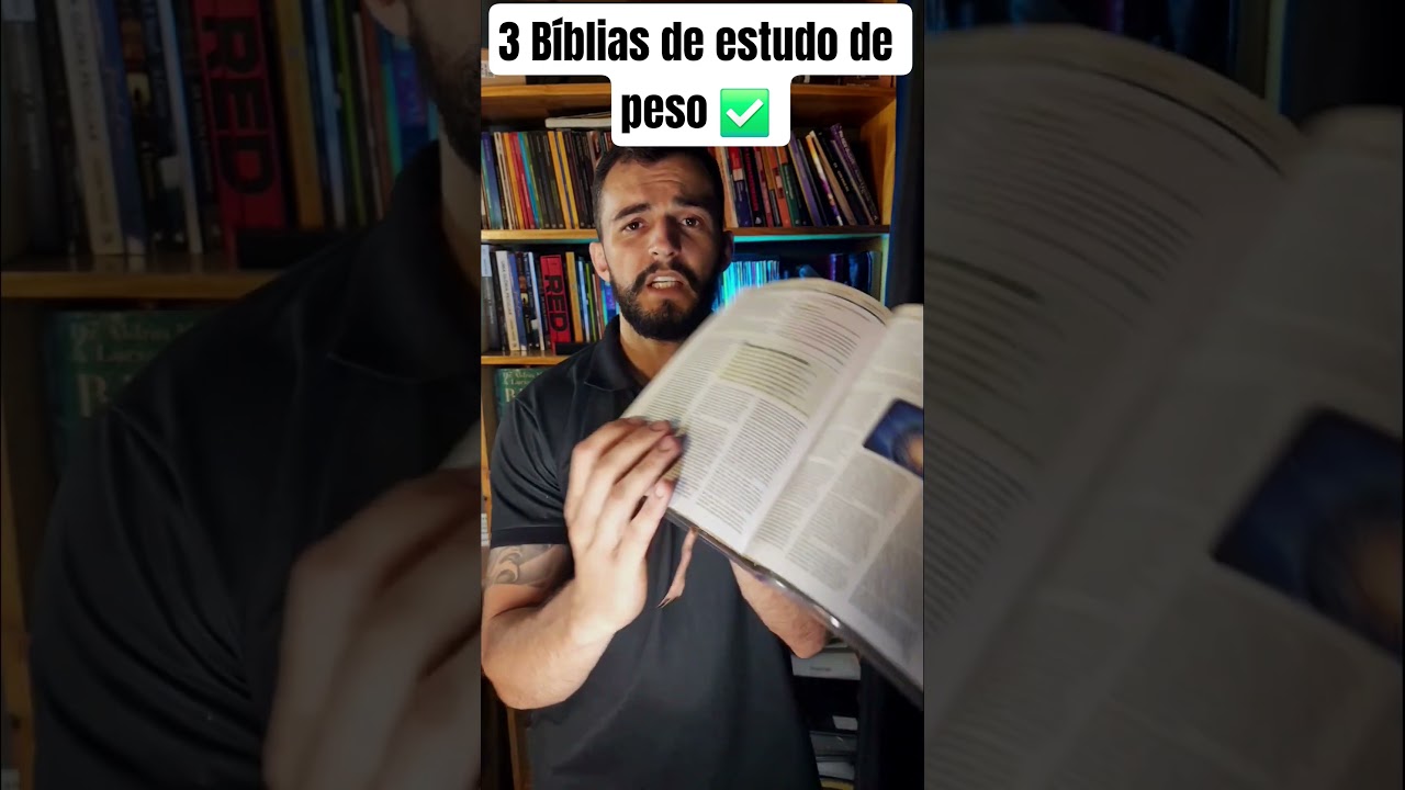 Top 3 Bíblias de Estudo indispensáveis. Você já conhecia? #entendendoabiblia