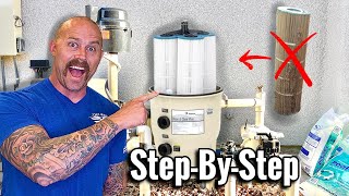 How To Clean Your Pool Filters  | Pool Cartridge Filters & Basic Pool Maintenance