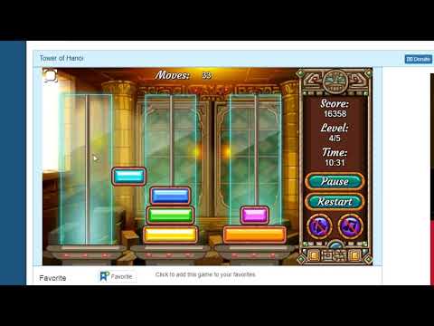 Tower of Hanoi - AutoIt Bot Script