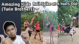 Sepak Takraw - Roll Spike Kids (Twin Brothers) from Bohol Philippines ! screenshot 5