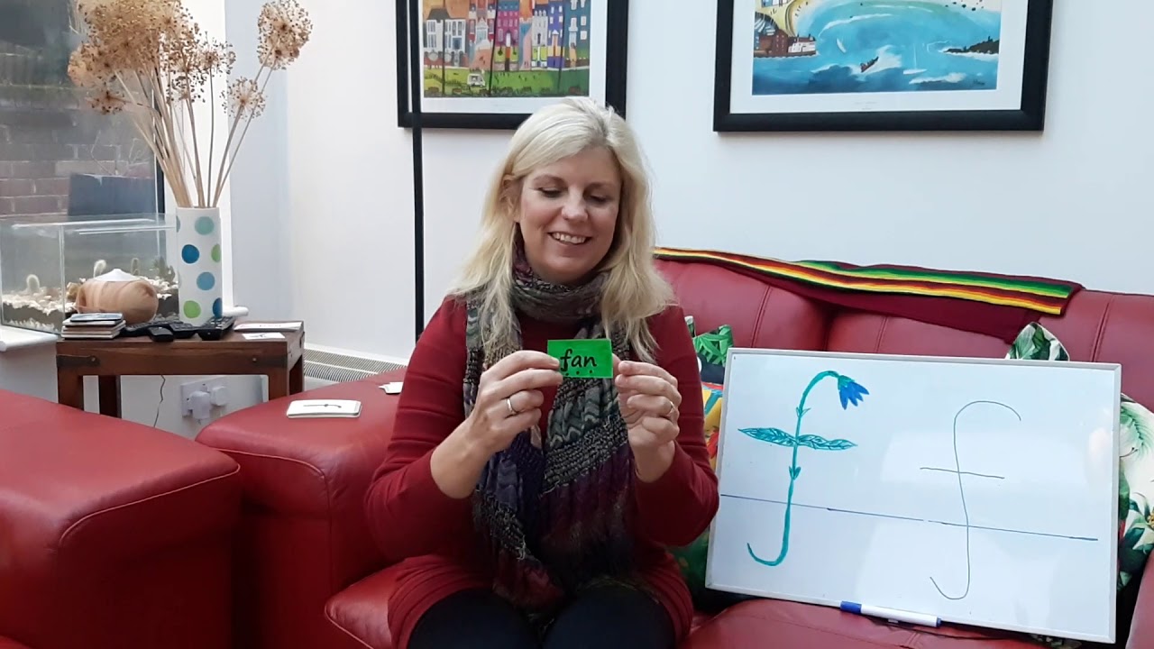 Read Write Inc. letter f with Mrs Jansen - YouTube