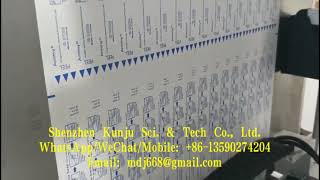 Flat Blister Soft Plastic Packing Machine For Medical Swab screenshot 2