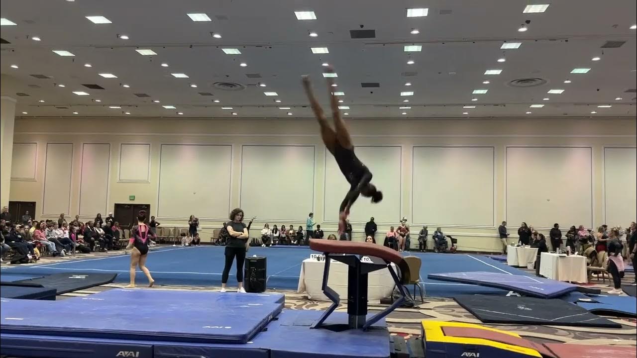 USA Gymnastics JO Level 10 Vault. Vegas Cup YouTube