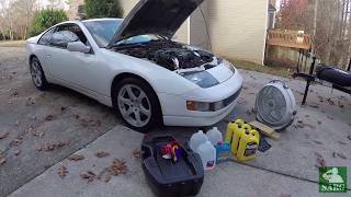 Nissan 300zx Overheating | Radiator Drain and Flush
