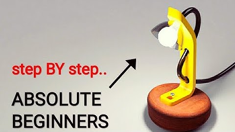 Fusion 360 Tutorial of lamp design (2021)