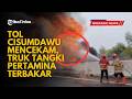 🔴 BREAKING NEWS - Truk Tangki Pertamina Terbakar di Tol Cisumdawu Sumedang Jalur Arah Majalengka