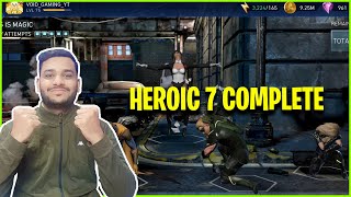 Injustice 2 Mobile | Heroic 7 Complete | This is Magic Solo Raids | Boss Zatanna