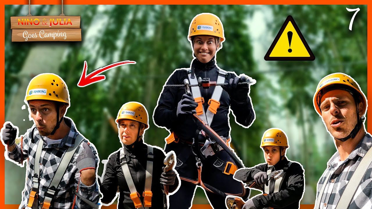 HAR INTE VARIT SÅHÄR RÄDD PÅ LÄNGE | NINO&JULIA GOES CAMPING Avsnitt 7