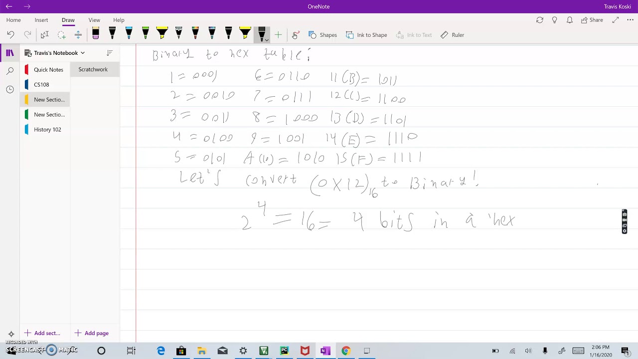 How to covert between binary and hex FAST! IMPORTANT TO KNOW! (See description for important info)