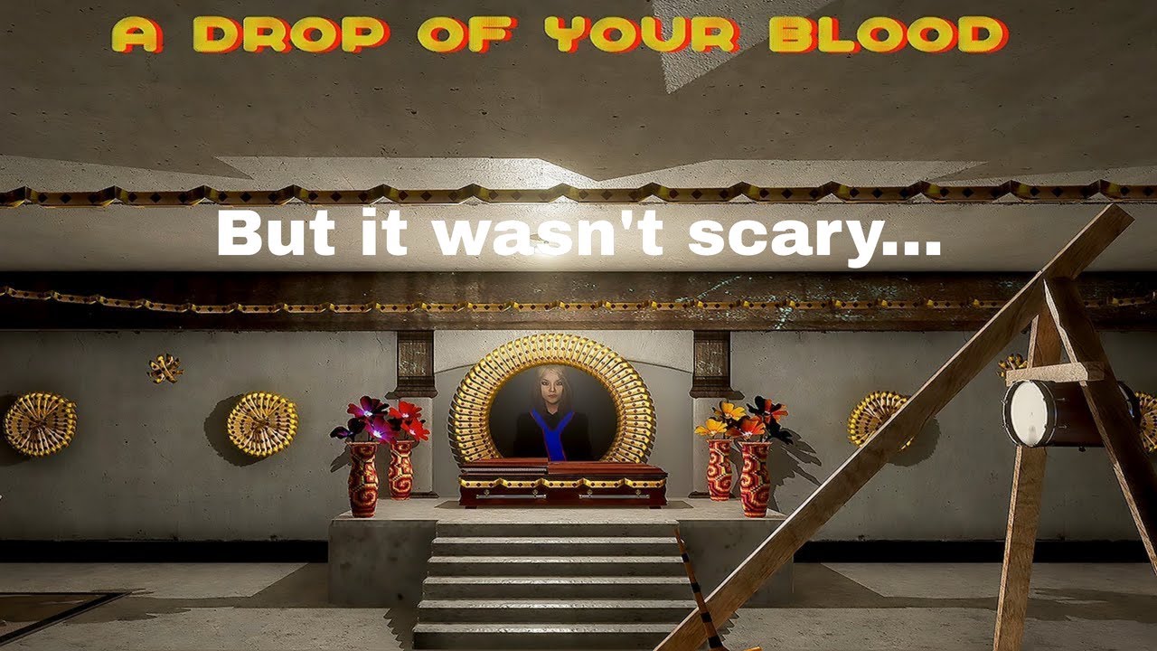 A Drop Of Your Blood but It wasn't scary... (Part 2) YouTube