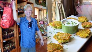 Hitting the Shops and Making ANGELIC Zuchinni Fritters!