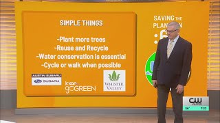 Simple things to do to go green