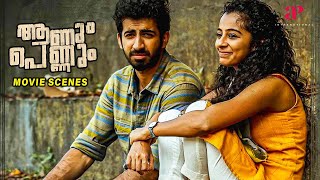 Aanum Pennum Malayalam Movie | Watch Roshan & Darshana making love in the forest! | Roshan Mathew