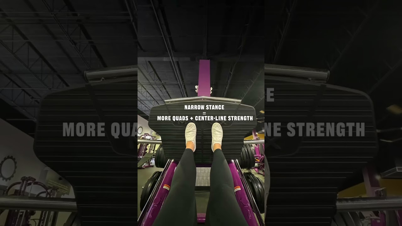 Leg Press 101 at Planet Fitness
